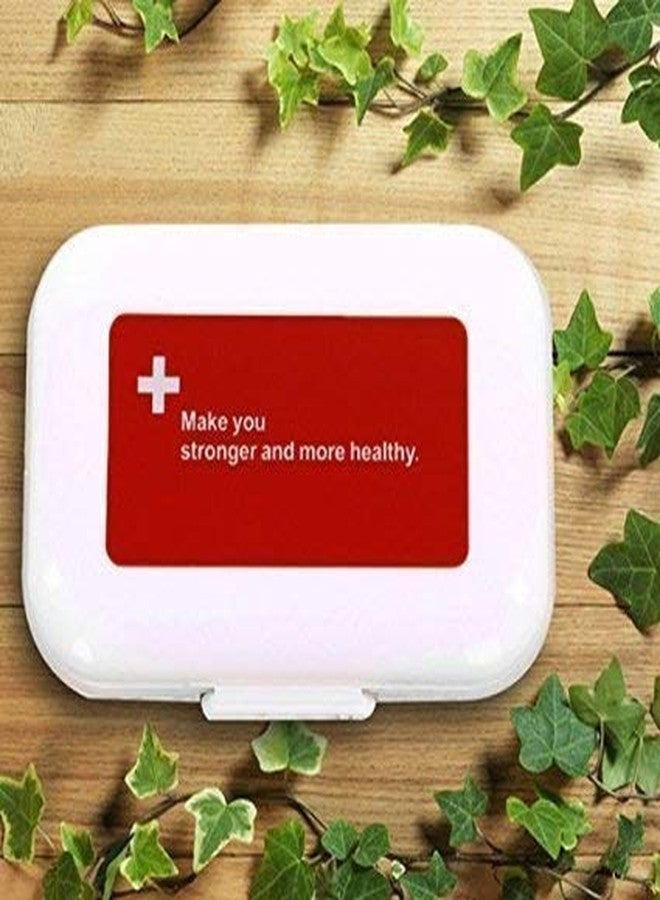 GION Compartment Medicine Storage Pill Box Mini Pill Holder Splitters Organizers 7 Day Weekly Tablet Medicine Storage Pill Box Mini Pill Holder Splitters Organizers (1Pcs) - Image 5